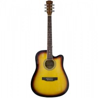 Акустическая гитара Elitaro E4110C SB - Музыкальные товары, Музыкальные инструменты, Музтовары
