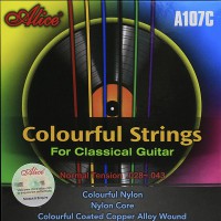 Струны для классической гитары, Alice A107C цветные - Музыкальные товары, Музыкальные инструменты, Музтовары