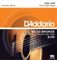 Струны для акустической гитары бронза D'Addario EJ10 - Музыкальные товары, Музыкальные инструменты, Музтовары